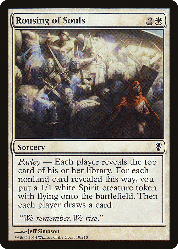 Rousing of Souls (CNS-019) Foil