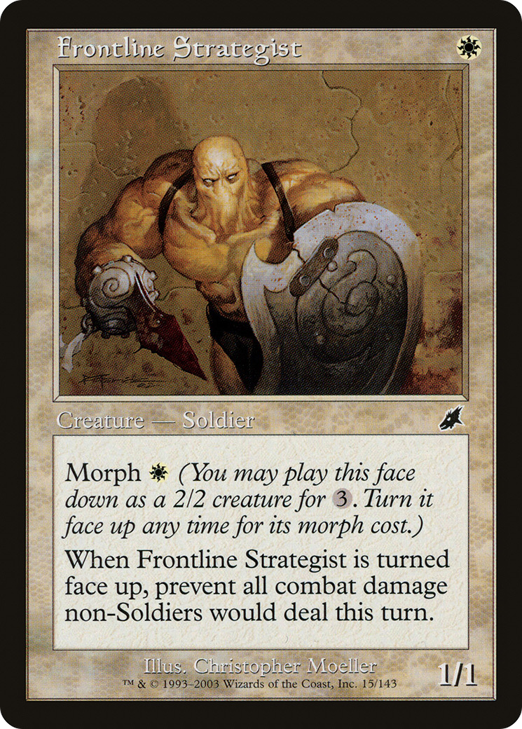 Frontline Strategist (SCG-015) Foil