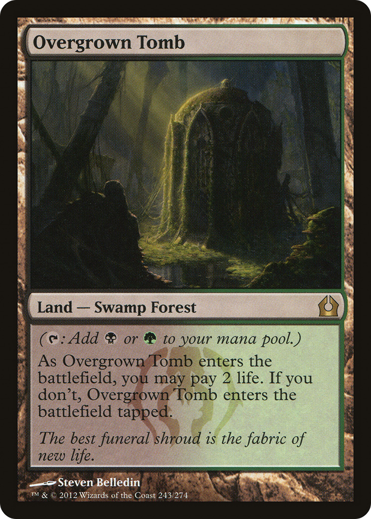 Overgrown Tomb (RTR-243) Foil