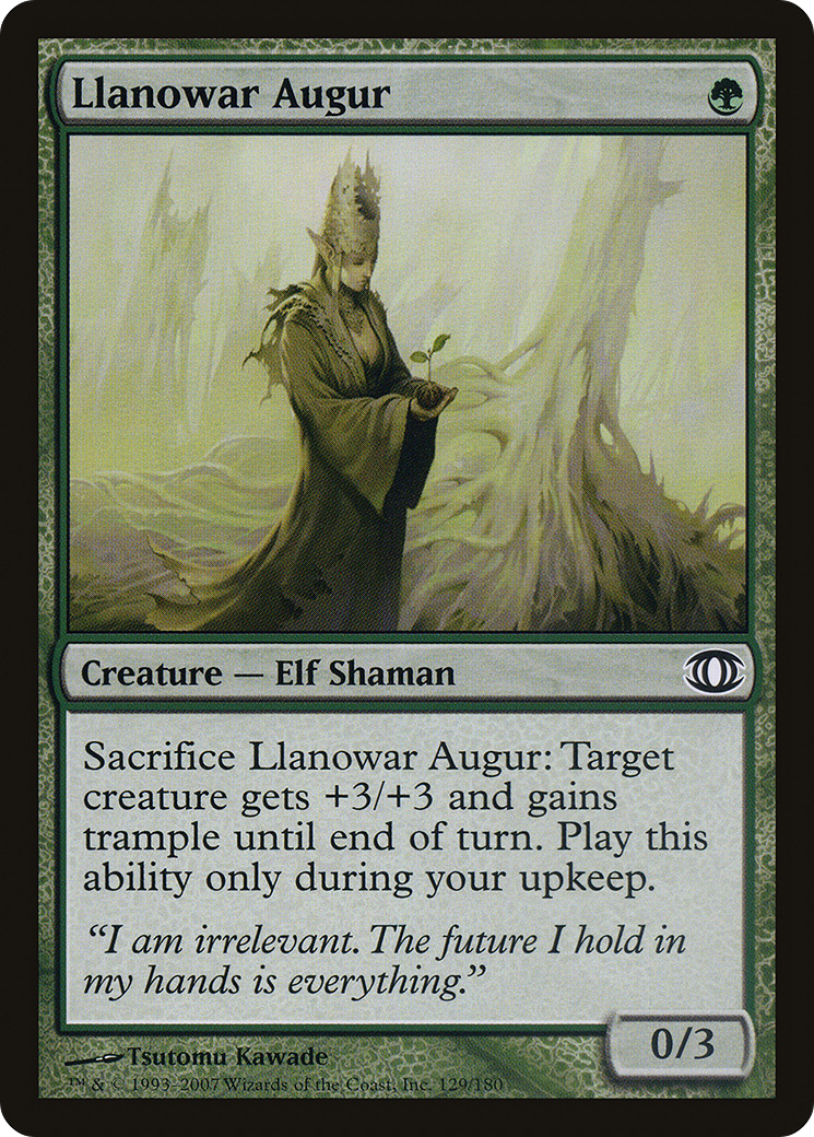 Llanowar Augur (FUT-129) Foil