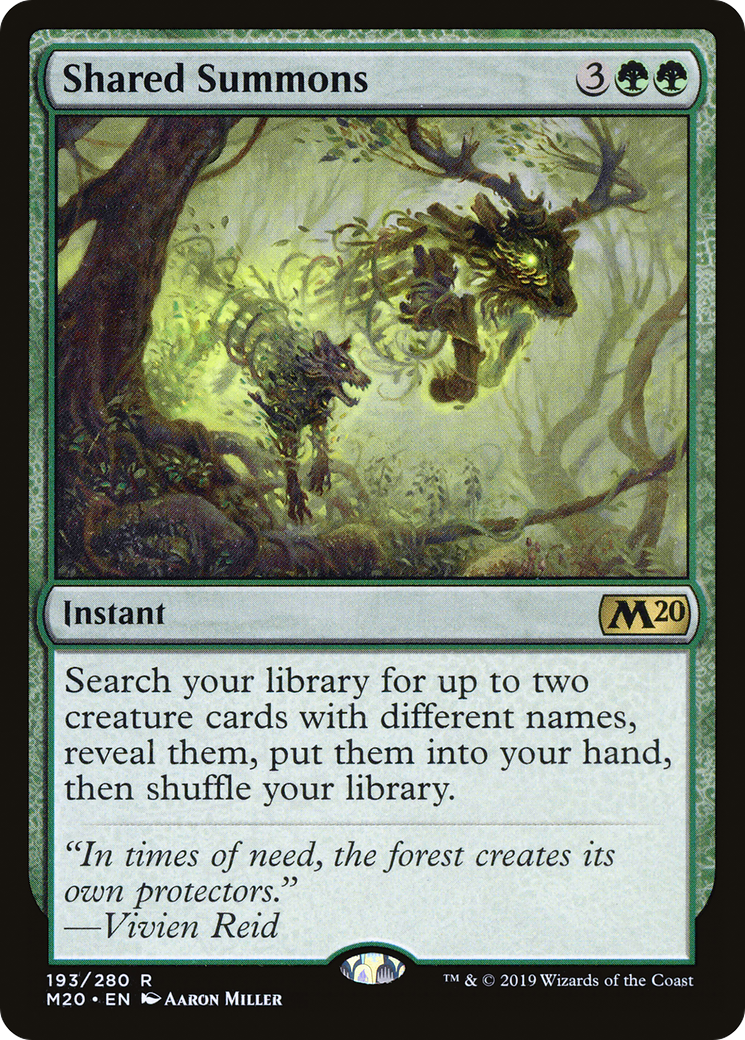 Shared Summons (M20-193)