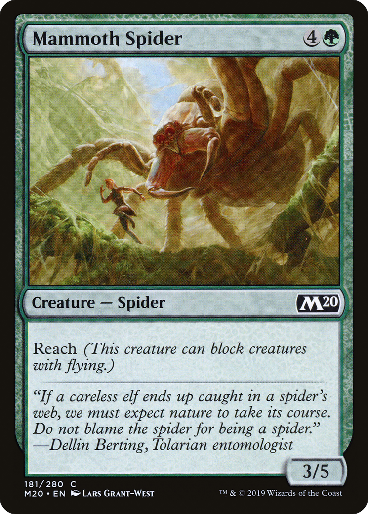 Mammoth Spider (M20-181)