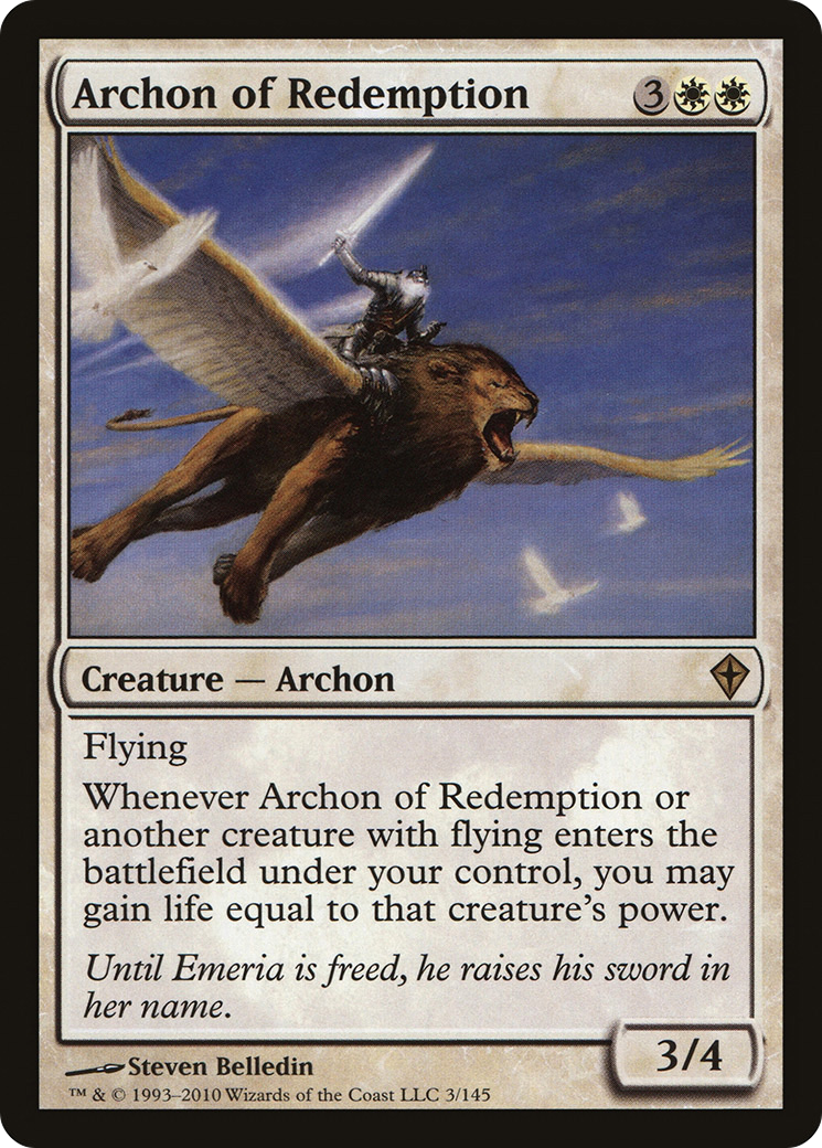 Archon of Redemption (WWK-003) Foil