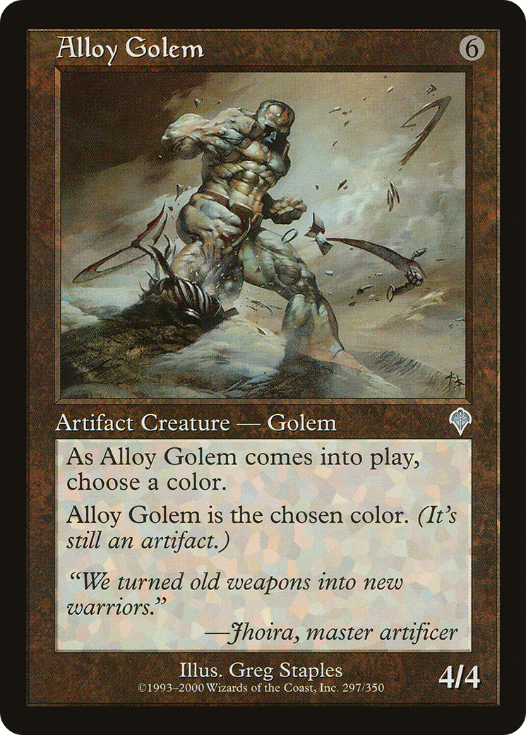 Alloy Golem (INV-297) Foil