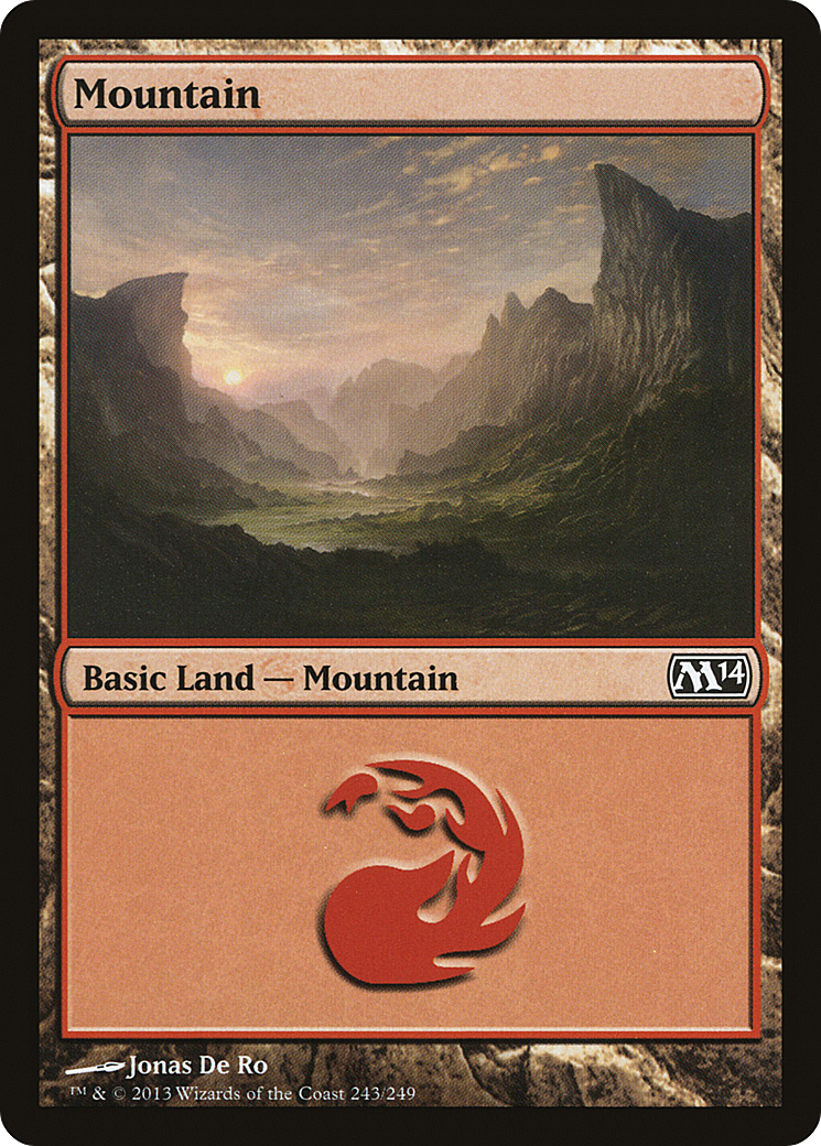 Mountain (M14-243) Foil