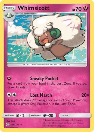 Whimsicott - 148/236 - Rare