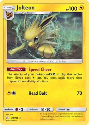 Jolteon - 70/236 - Uncommon