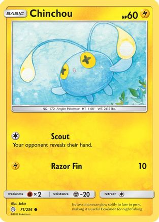Chinchou - 71/236 - Common