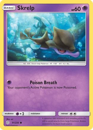Skrelp - 91/236 - Common - Reverse Holo