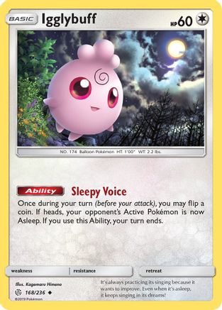 Igglybuff - 168/236 - Uncommon - Reverse Holo