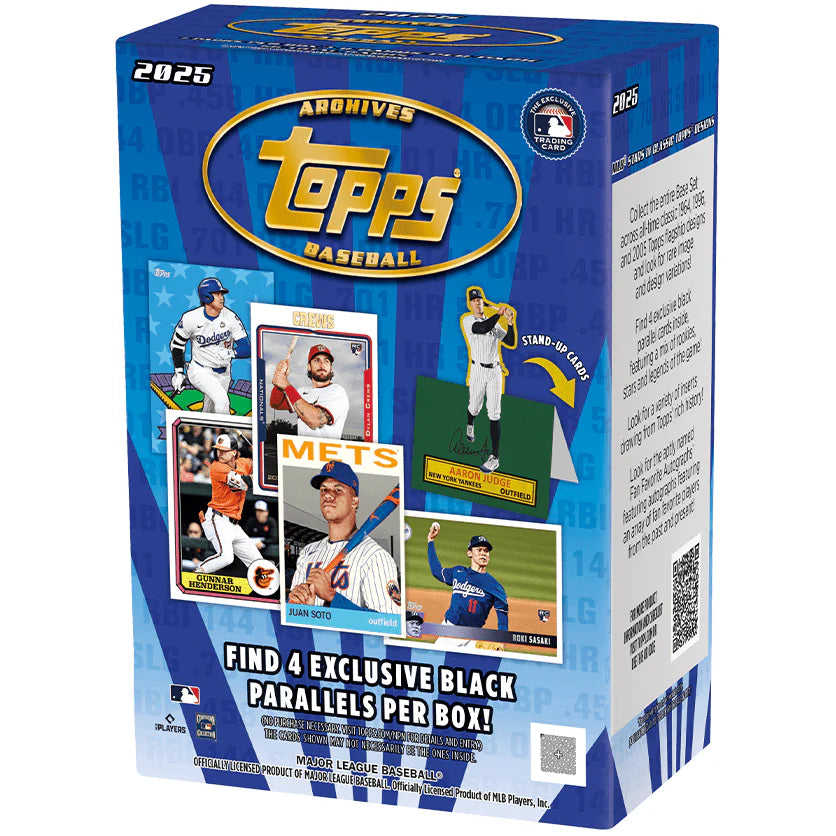 2025 Topps Archives Baseball Blaster Value Box
