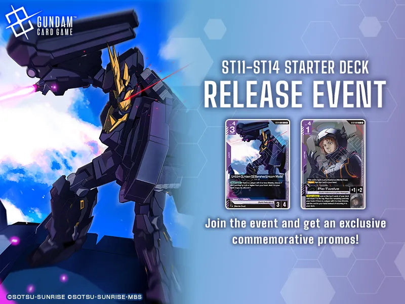 GUNDAM ST11-14 Release Event