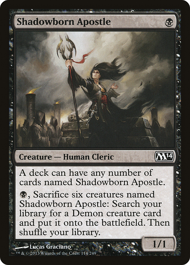 Shadowborn Apostle (M14-114) Foil