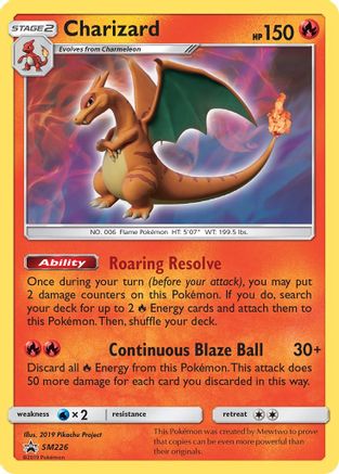 Charizard SM226 - Holofoil SM Promos - Promo