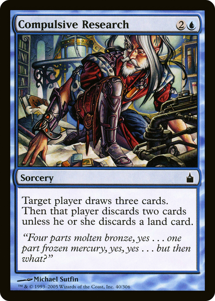 Compulsive Research (RAV-040)