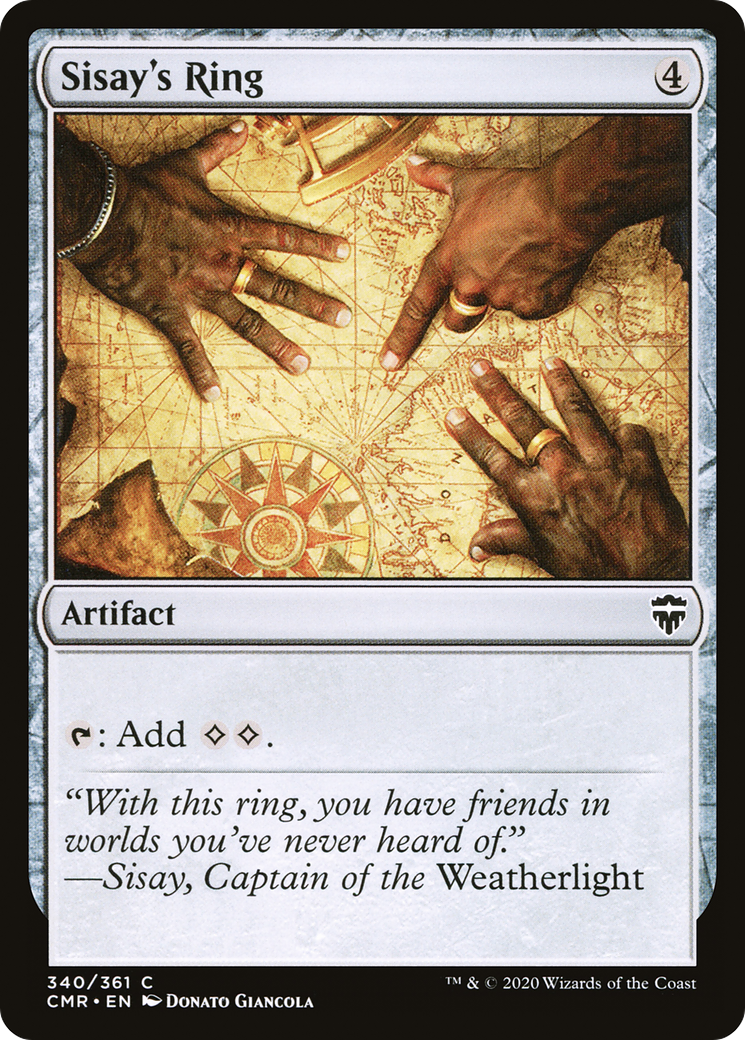 Sisay's Ring (CMR-340) Foil