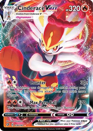 Cinderace VMAX 036 - Holofoil - Ultra Rare