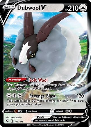 Dubwool V 153 - Holofoil - Ultra Rare