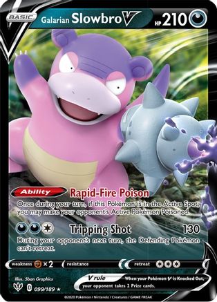 Galarian Slowbro V 099 - Holofoil - Ultra Rare