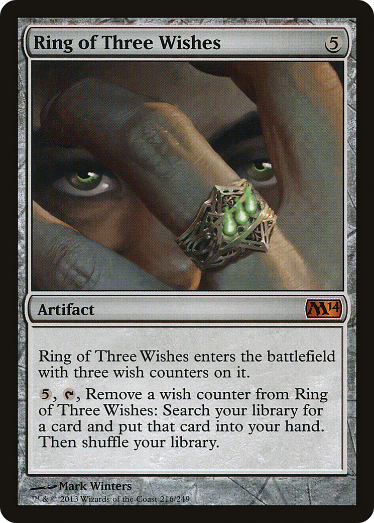 Ring of Three Wishes (M14-216) Foil