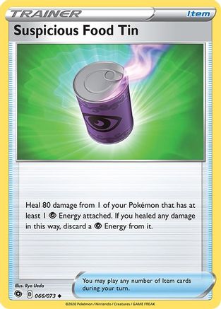 Suspicious Food Tin - 066/073 - Uncommon - Reverse Holo