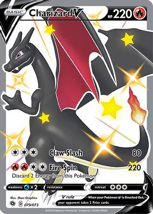 Charizard V (Secret) - 079/073 - Secret Rare