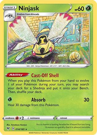 Ninjask 014 - Rare
