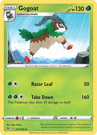 Gogoat 018 - Reverse Holofoil - Uncommon