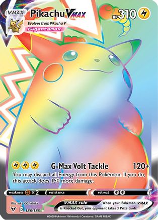 Pikachu VMAX (Secret) 188 - Holofoil - Secret Rare