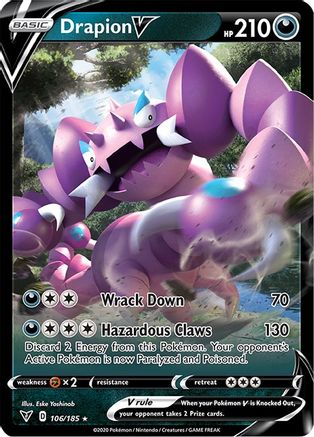 Drapion V 106 - Holofoil - Ultra Rare
