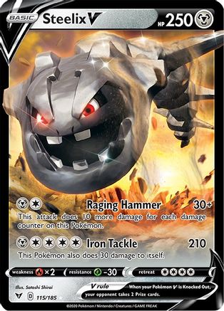Steelix V 115 - Holofoil - Ultra Rare