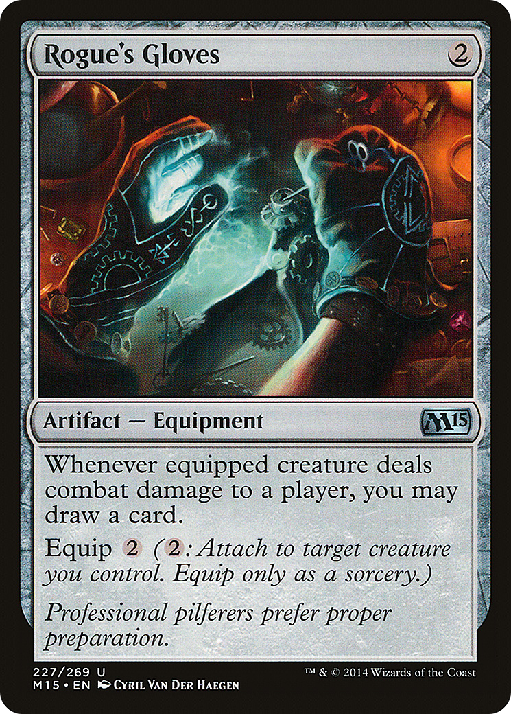 Rogue's Gloves (M15-227) Foil