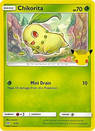 Chikorita (002/25) - Promo