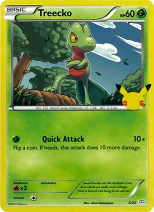 Treecko - 003/025 - Promo