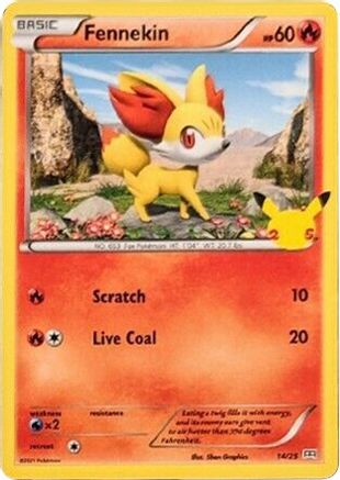 Fennekin (014/25) - Promo