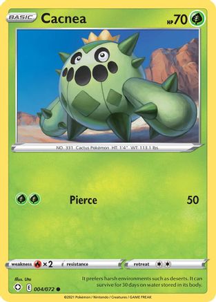 Cacnea 004 - Reverse Holofoil - Common