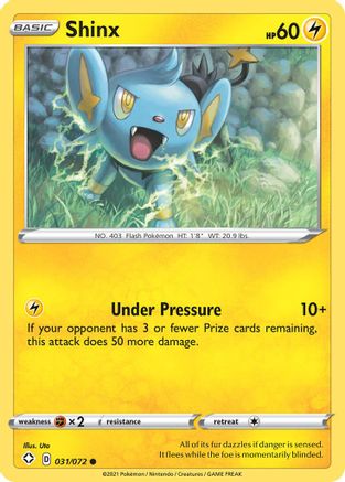 Shinx 031 - Reverse Holofoil - Common
