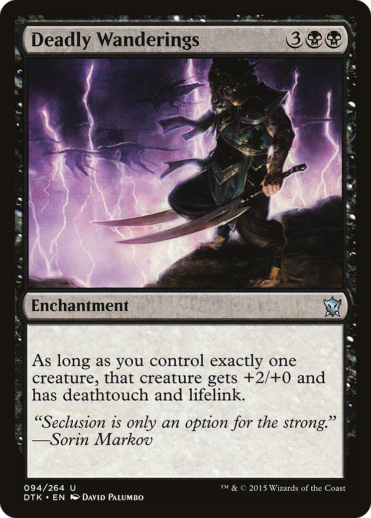 Deadly Wanderings (DTK-094) Foil