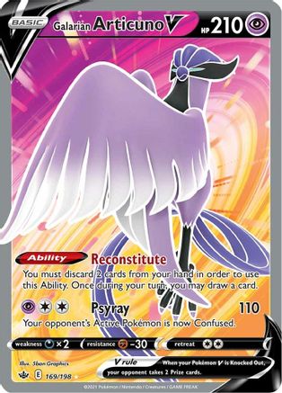 Galarian Articuno V (Full Art) 169 - Holofoil - Ultra Rare