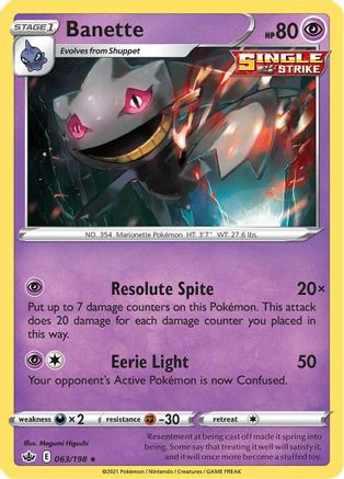Banette 063 - Rare