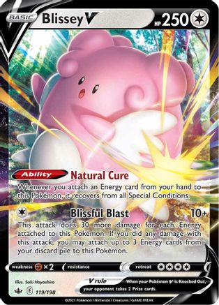 Blissey V 119 - Holofoil - Ultra Rare