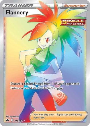 Flannery (Secret) 215 - Holofoil - Secret Rare