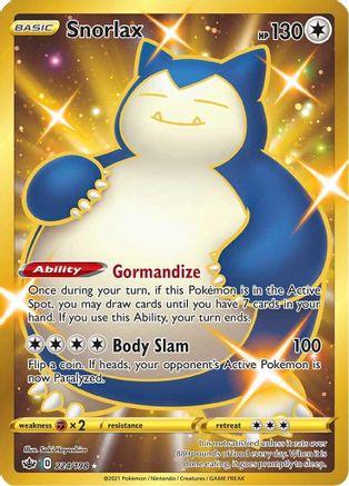 Snorlax (Secret) 224 - Holofoil - Secret Rare