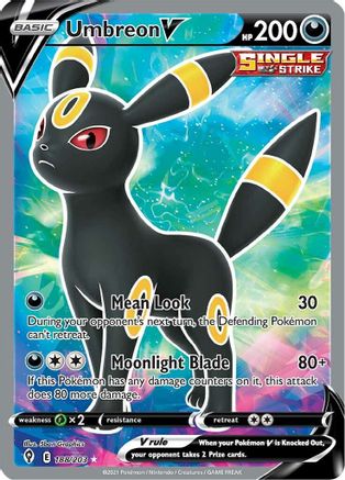Umbreon V (Full Art) 188 - Holofoil - Ultra Rare