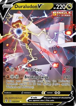 Duraludon V 122 - Holofoil - Ultra Rare
