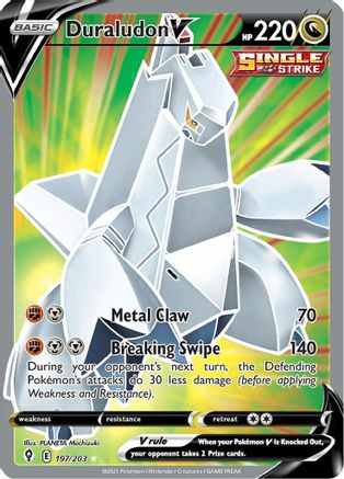 Duraludon V (Full Art) 197 - Holofoil - Ultra Rare