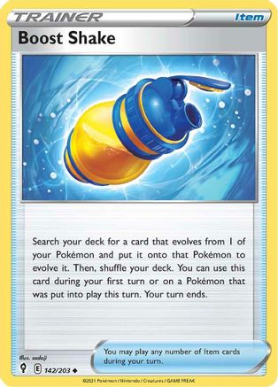 Boost Shake 142 - Reverse Holofoil - Uncommon