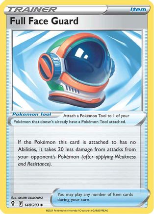 Full Face Guard 148 - Reverse Holofoil - Uncommon