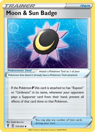 Moon & Sun Badge 151 - Uncommon