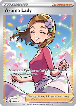 Aroma Lady (Full Art) 199 - Holofoil - Ultra Rare